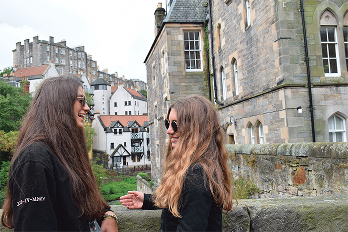 Edimburgo dean village gruppo