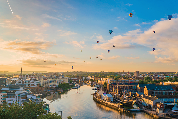 London+Bristol mongolfiere