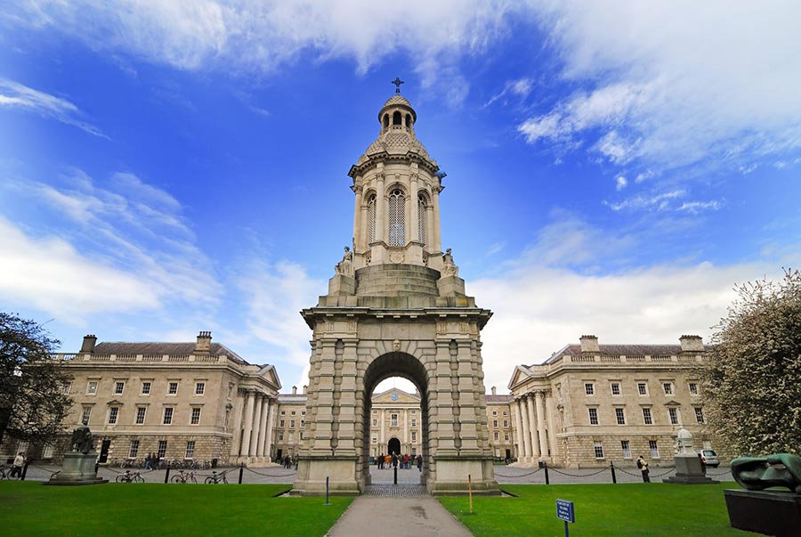 Trinity College Dublino dettaglio