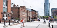 Portsmouth Gunwharf quays camminamento