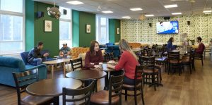 Cafeteria della scuola st Giles di London Central