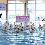 nuoto sincronizzato a lignano sabbiadoro durante il programma multisport