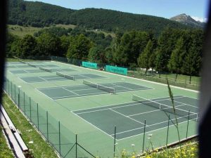 Campi da Tennis a Monte Baldo - hotel polsa