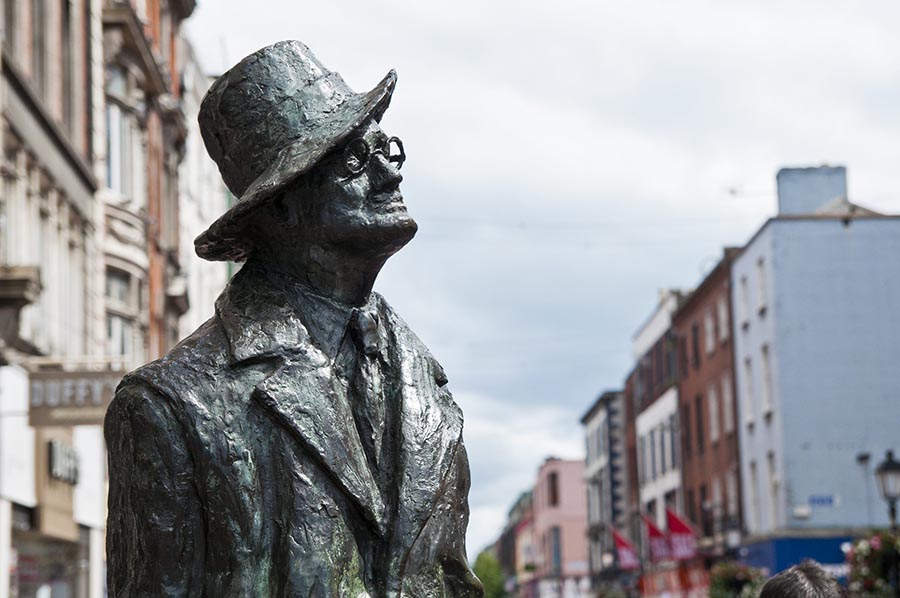James Joyce statua Dublino