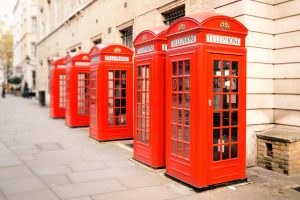 Londra cabine telefoniche