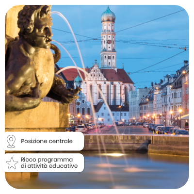 Vivi la tua vacanza studio in Germania con il programma a Augsburg