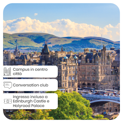 Vivi la tua vacanza studio in Scozia con il programma a Edimburgo Merchiston