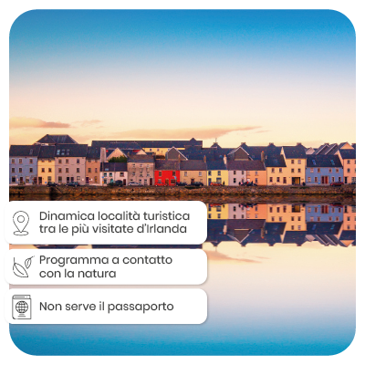 Vivi la tua vacanza studio in Irlanda con il programma a Galway