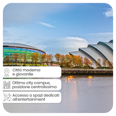 Vivi la tua vacanza studio in Scozia con il programma a Glasgow