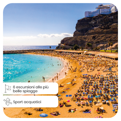 Vivi la tua vacanza studio in Spagna con il programma a Gran Canaria
