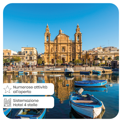 Vivi la tua vacanza studio a Malta