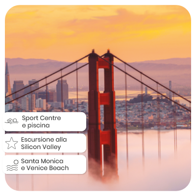 Vivi la tua vacanza studio in USA con il programma a San Francisco e Los Angeles