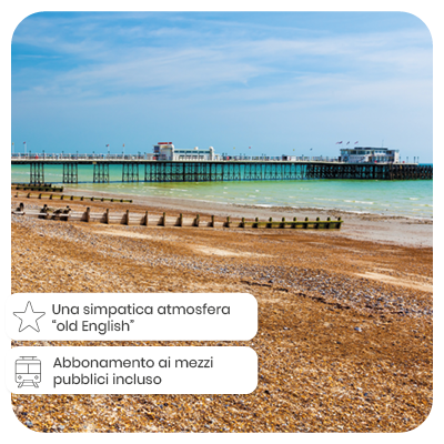 Vivi la tua vacanza studio in Inghilterra con il programma a Worthing