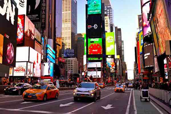 Times Square, Bryant Park...Grand Central Station, Flat Iron Building, il palazzo dell’ONU e Broadway