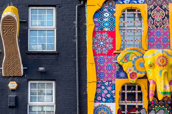 Camden Market, tempio dello street food e della cultura alternativa.