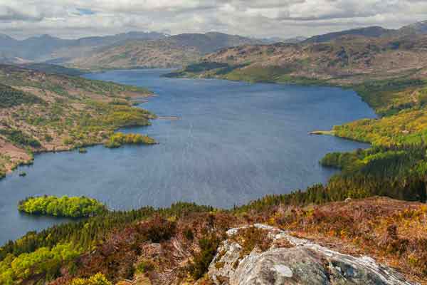 Uno dei luoghi più affascinanti della Scozia con crociera sul lago omonimo: Loch Katrine.