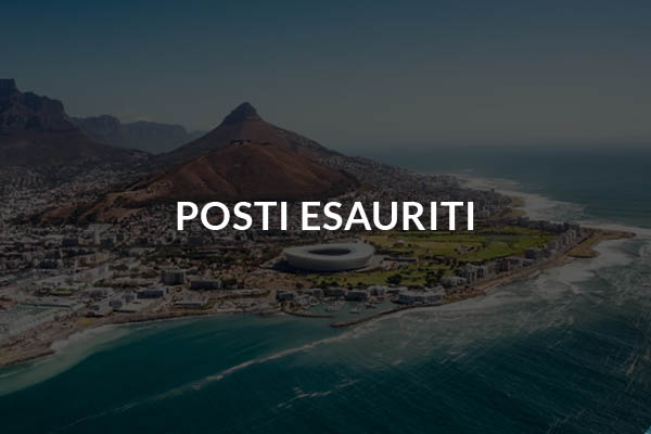posti esauriti per la vacanza studio estate inpsieme a Cape Town