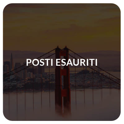 Posti esauriti per la vacanza studio a San Francisco
