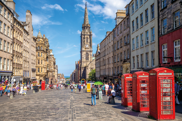Edimburgo escursione vacanza studio a Glasgow