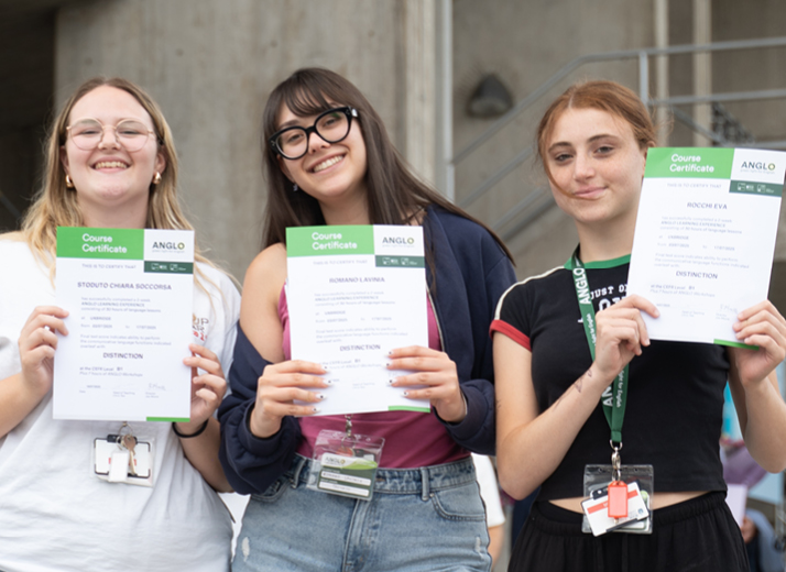 Corso di lingua Anglo certificati