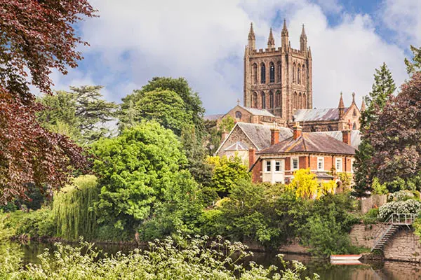 Hereford Cathedral & Shopping